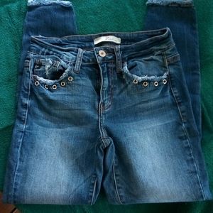 Kancan distressed jeans